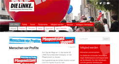 Desktop Screenshot of dielinke-rhlp.de