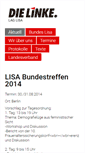Mobile Screenshot of lisa.dielinke-rhlp.de