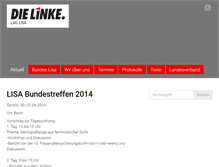 Tablet Screenshot of lisa.dielinke-rhlp.de