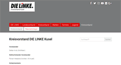 Desktop Screenshot of kusel.dielinke-rhlp.de